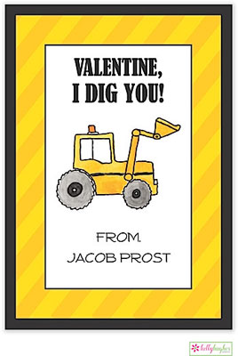 Valentine's Day Exchange Cards by Kelly Hughes Designs (Dig It)